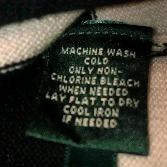 Ralph Lauren Boat Neck Black and White Striped sweater Sz M - Picture 5 of 7